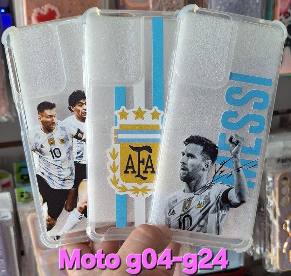 Producto - Fundas diseño fútbol. Moto g04-g24