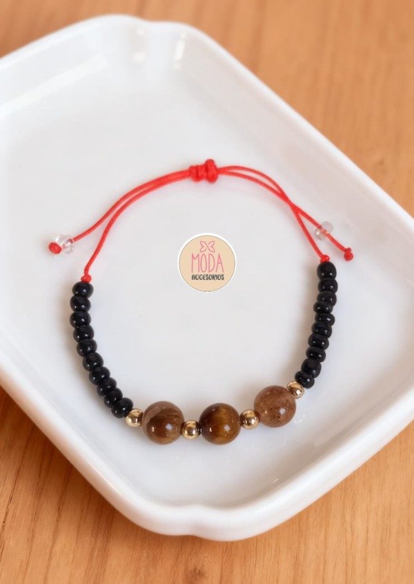 Producto - Pulsera de piedras naturales ojo de tigre