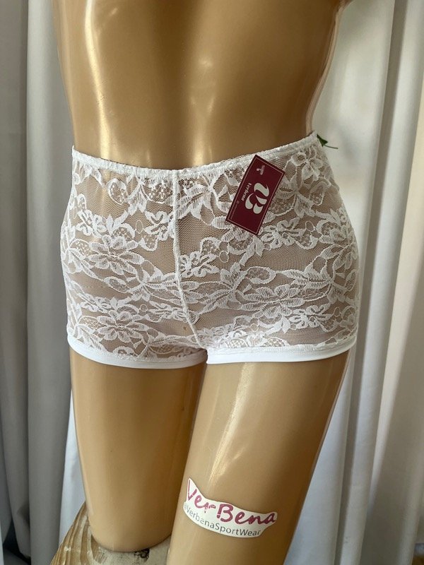 Producto - Short full encaje blanco