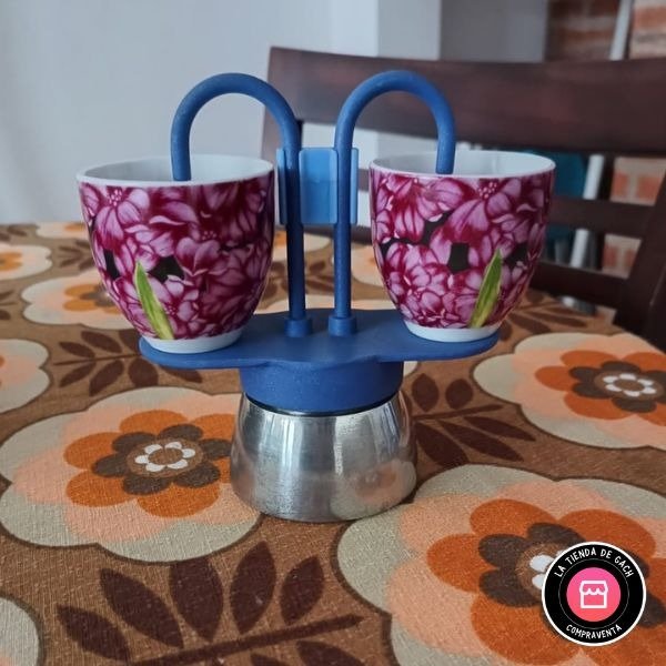 Producto - CAFETERA DE DISEÑO PARA 2 POCILLOS #9325