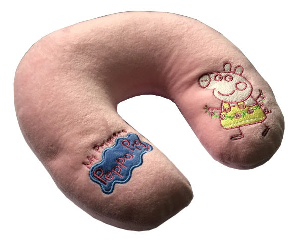 Producto - ALMOHADON PEPPA PARA VIAJE NIÑOS  MICRO ESFERAS CC-004PE