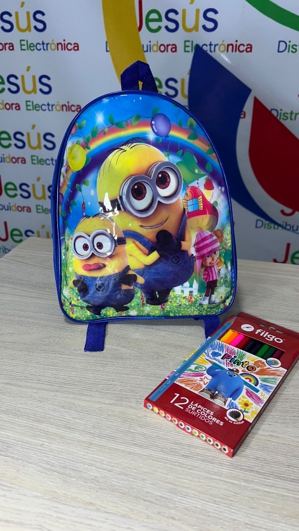 Producto - MOCHILA INFANTIL + CAJA DE LÁPICES GRATIS