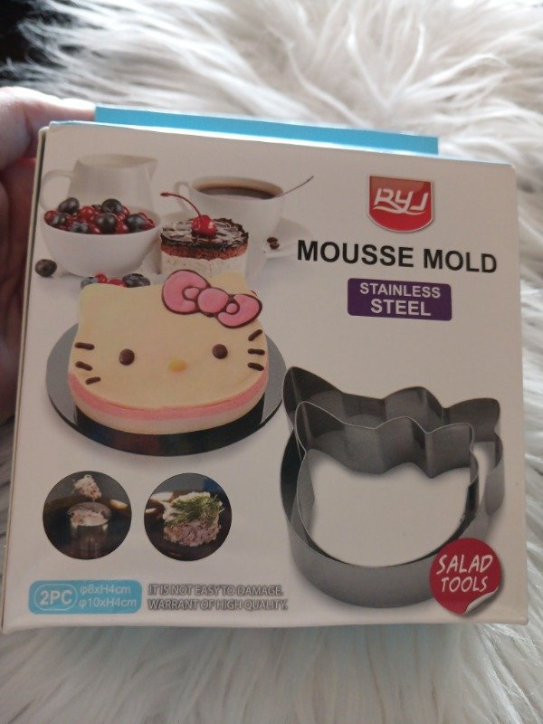 Producto - Moldes cortantes Hello Kitty x2unids.