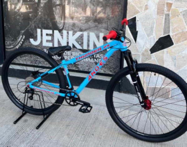 Producto - Bicicleta AND-ES Stunt Celeste