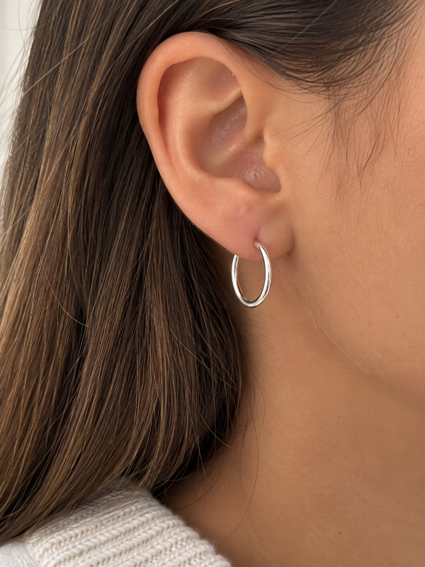 Producto - Aro Lisa argolla plata925 - 0