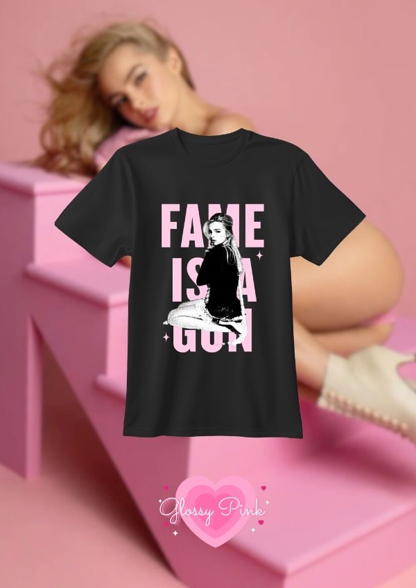Producto - Remera Fame Is A Gun - DTF