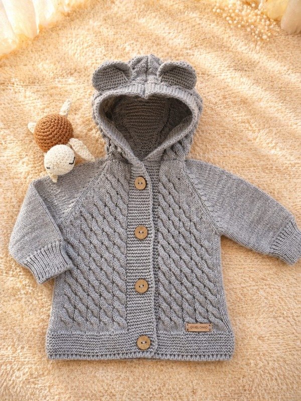 Producto - CAMPERA OREJITAS GRIS PERLA