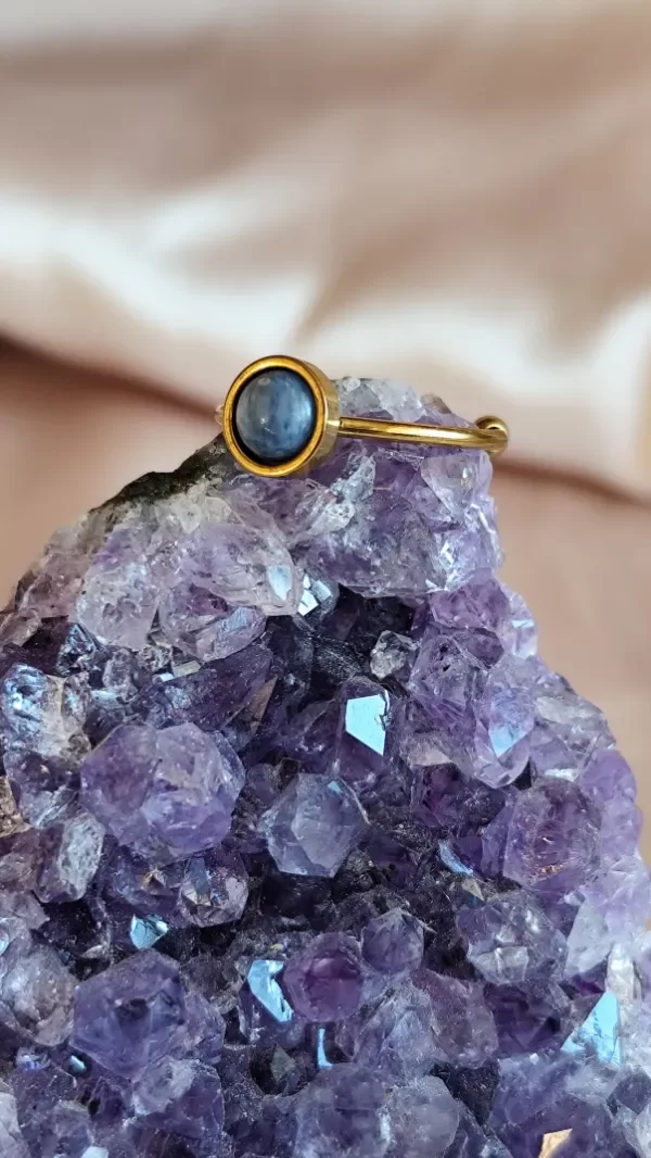 Producto - Anillo Edna Cianita Azúl