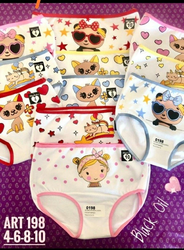 Producto - BOMBACHAS DE NENA X 12 BLACK OIL