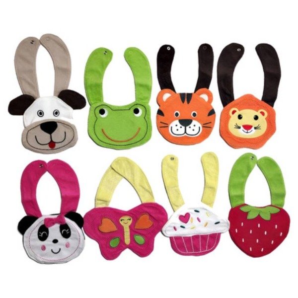 Producto - 9712 - Babero formitas bordado impermeable