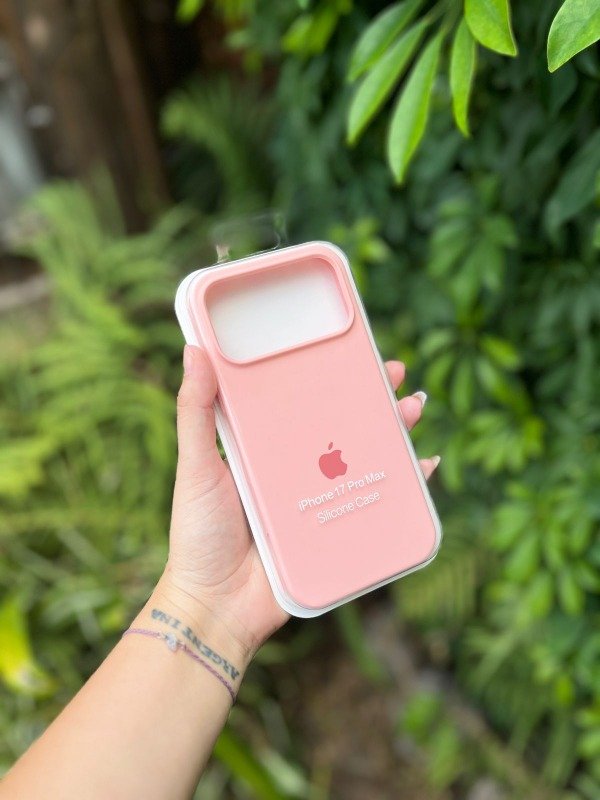 Producto - Silicona case rosa con felpa