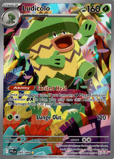 Producto - Ludicolo - 095/094 - ME02: Phantasmal Flames (PFL)