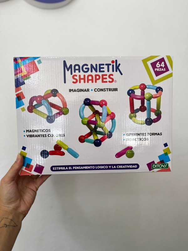 Producto - Magnetik Shapes 64 pzs
