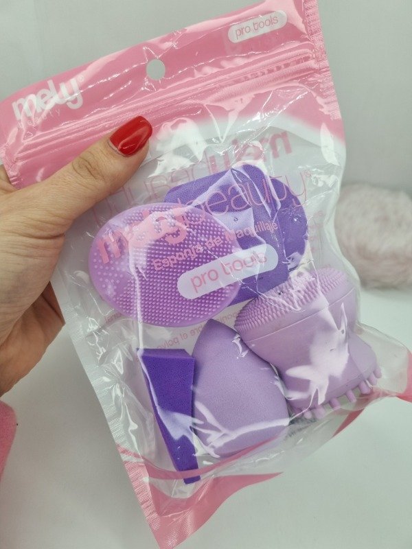 Producto - Set esponjas maquillaje y limpieza