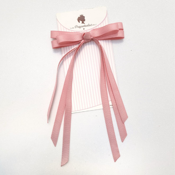 Producto - Moño Leonor Rosa Envejecido