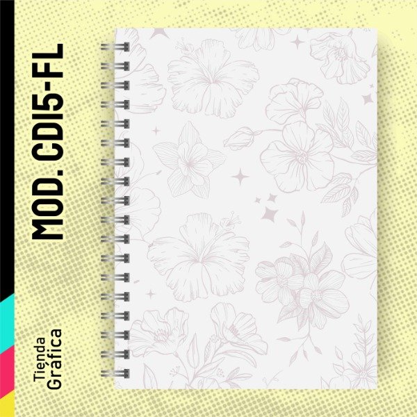 Producto - Cuaderno C15- Hibiscus