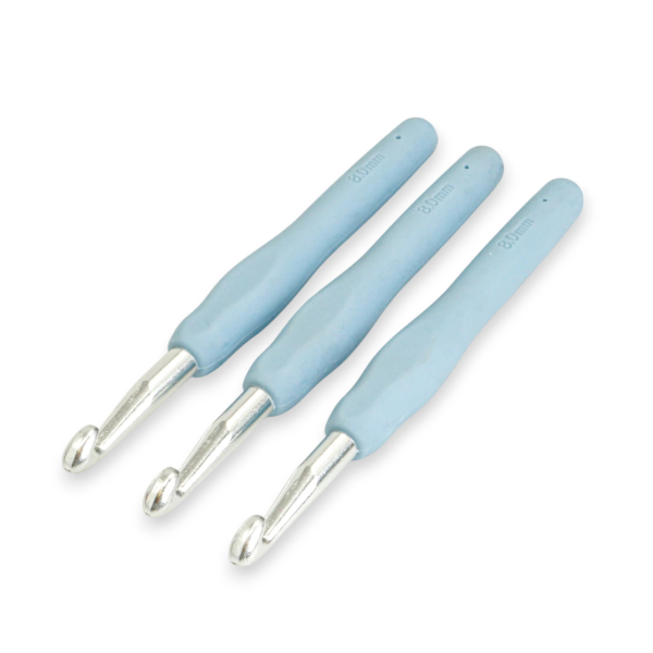 Producto - AGUJAS CROCHET MANGO SILICONADO 8MM