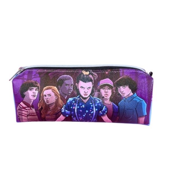 Producto - Cartuchera Stranger Things fucsia, cuerina