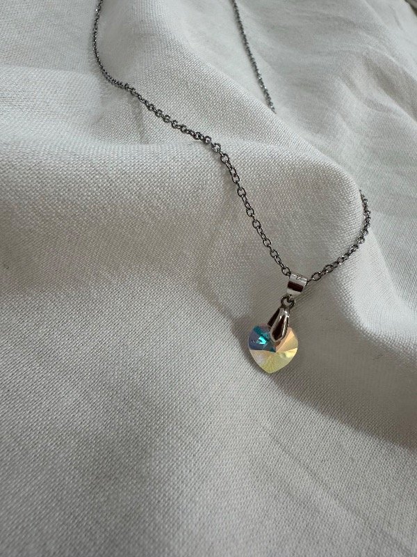 Producto - Collar dije plata 925, cadena acero quirúrgico - 0
