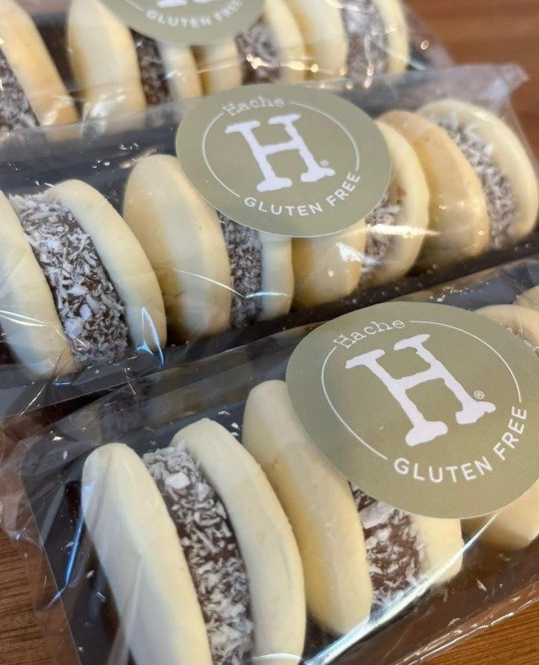 Producto - Alfajores de maicena con dulce de leche