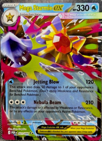 Producto - Mega Starmie ex (021/088) [Mega Evolution: Perfect Order]