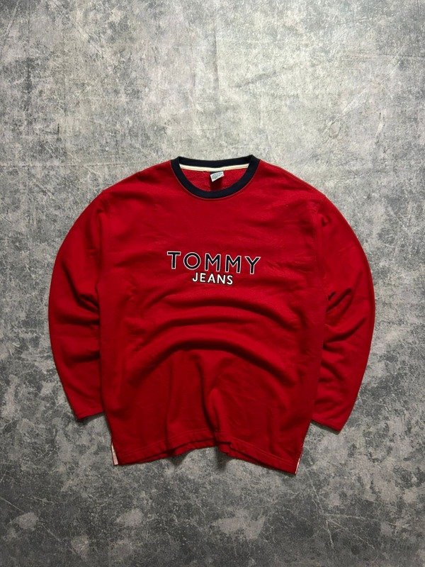 Producto - BUZO TOMMY JEANS ROJO T:M