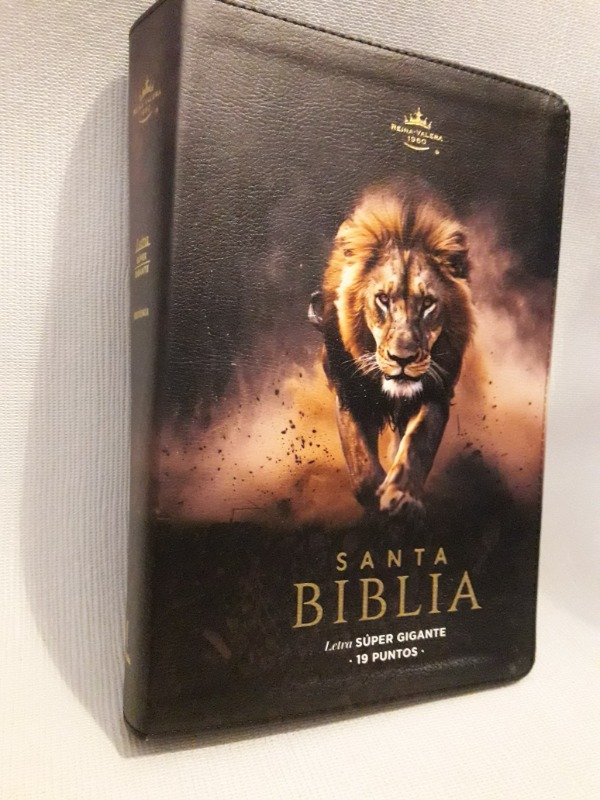 Producto - Biblia Reina Valera 1960  LETRAS GIGANTES LEON DE JUDA