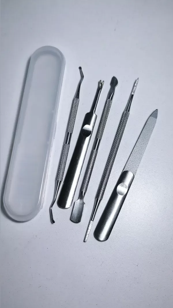 Producto - Kit de 5 herramientas de pedicura podologia de acero