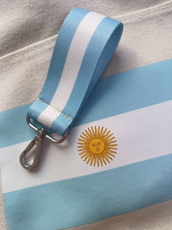 Producto - Llavero cinta argentina