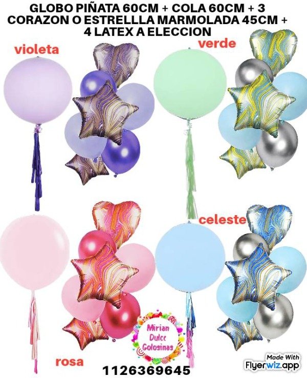 Producto - Set marmolado 9 piezas