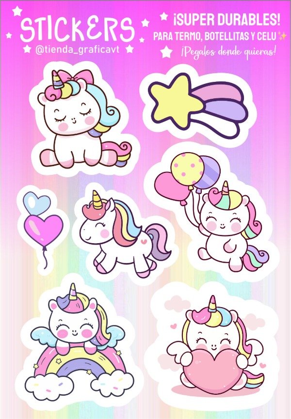 Producto - STP0068 Unicornios