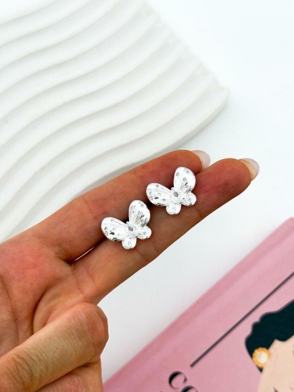 Producto - Aros Silver Butterfly