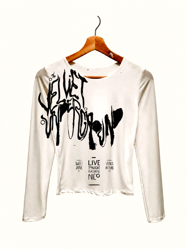 Producto - Manga Larga Velvet Underground (Modal Soft)