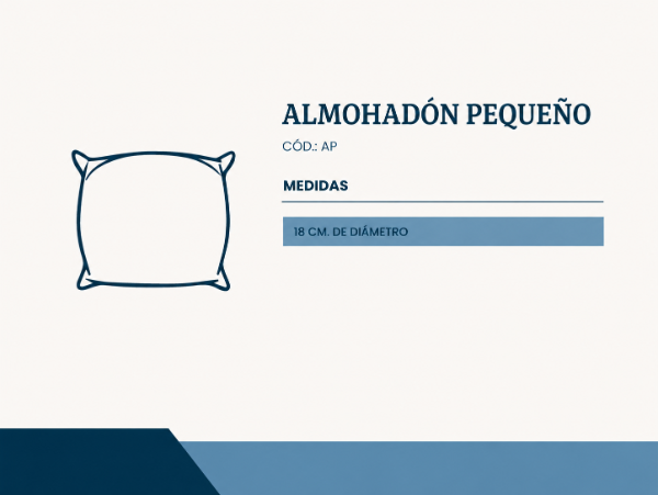 Producto - Almohadón Pequeño Para Talón y Codo Anti Escaras - 1