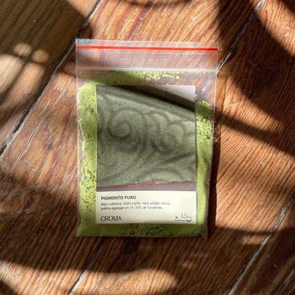 Producto - Pigmento Puro Verde Lima BC x 15gr