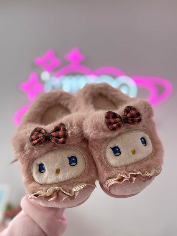 Producto - Pantuflas Moñitos Niñas