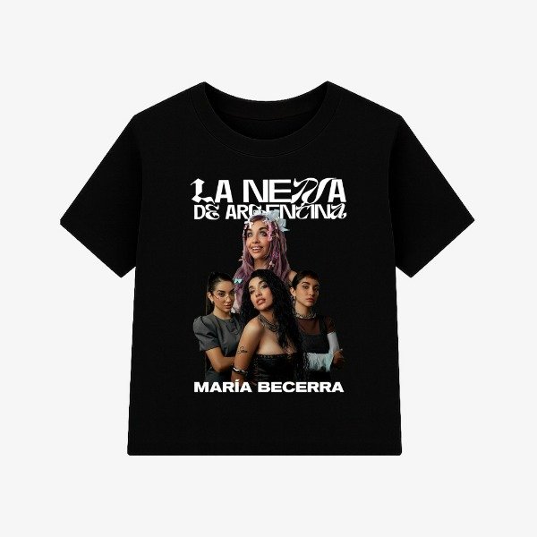 Producto - Remera Over la nena de argentina niños