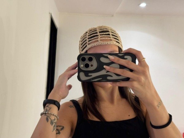 Producto - mesh hat beige