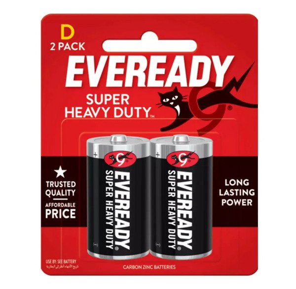 Producto - Pila D Grandes Eveready Descartables