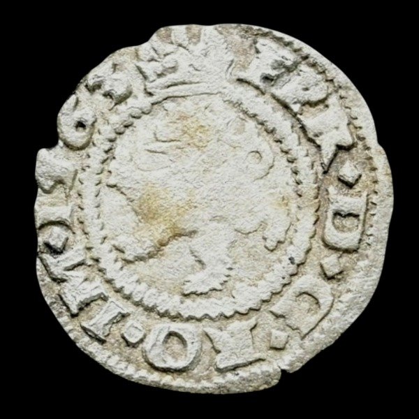 Producto - Bohemia (1563 DC) 1 Weibpfennig. Ceca de Kuttenberg