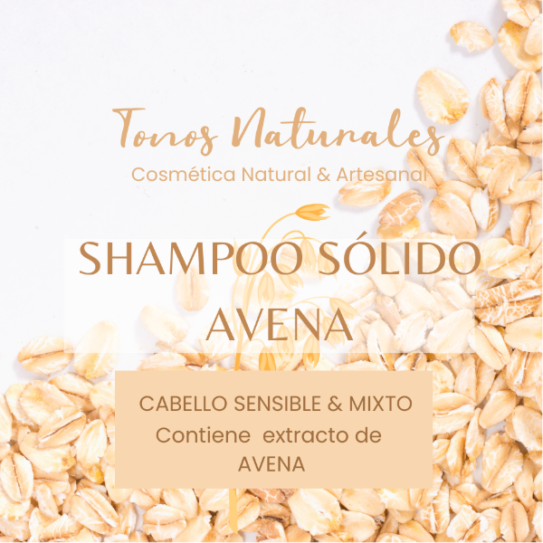 Producto - SHAMPOO SÓLIDO DE AVENA