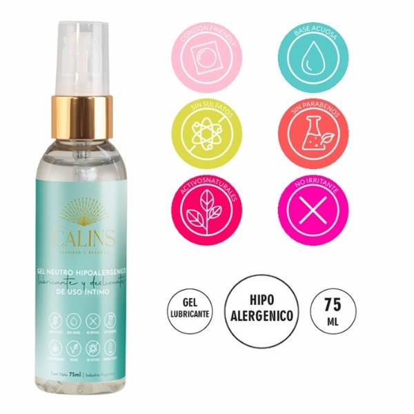 Producto - Gel Neutro 75ml Calins Sin TACC Vegano
