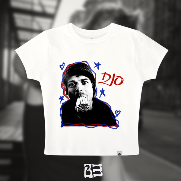 Producto - Baby tee - cigarrette blue