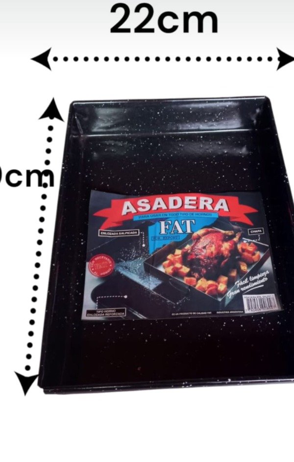 Producto - Asadera enlozada N2