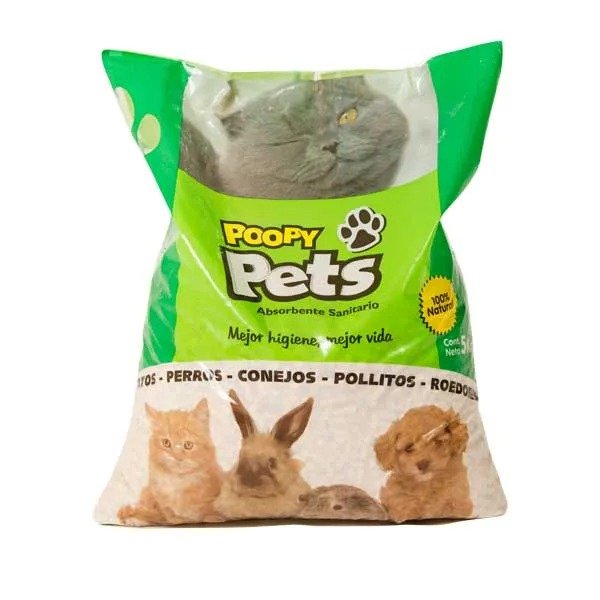Producto - POPPY PETS ABSORBENTE SANITARIO X 5KG