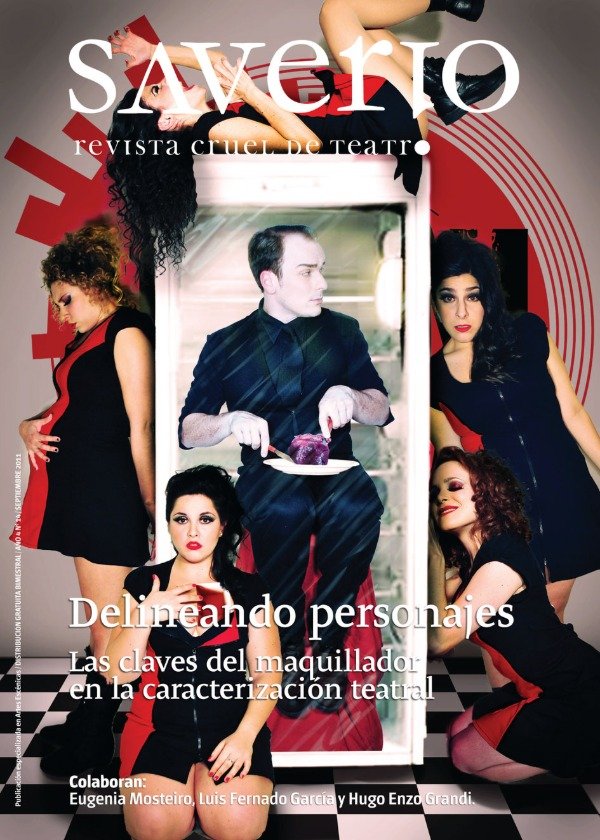 Producto - Saverio Revista cruel de teatro 14. Delineando personajes. Maquillaje