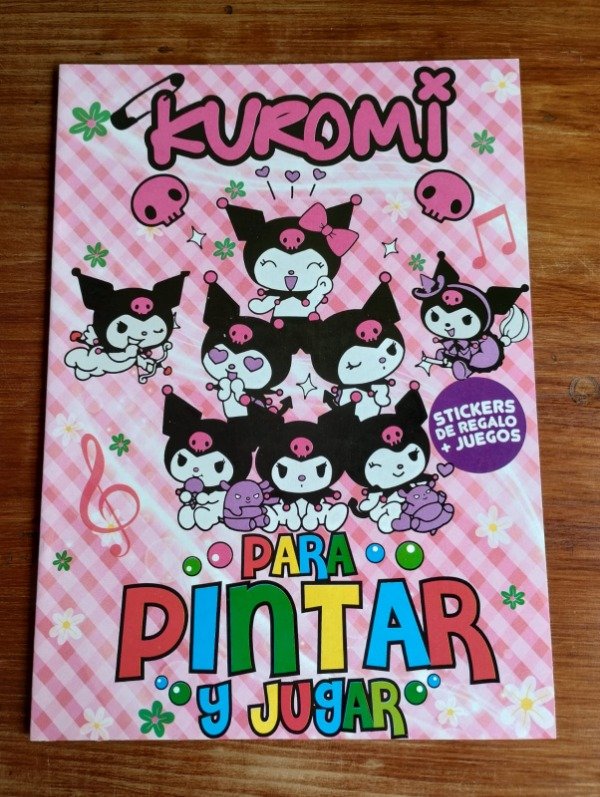 Producto - 1150 - Libritos p/Colorear c/Sticker - KUROMI