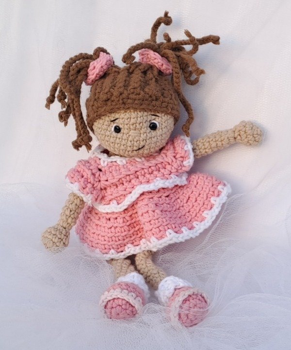 Producto - ROSAURA niña amigurumi