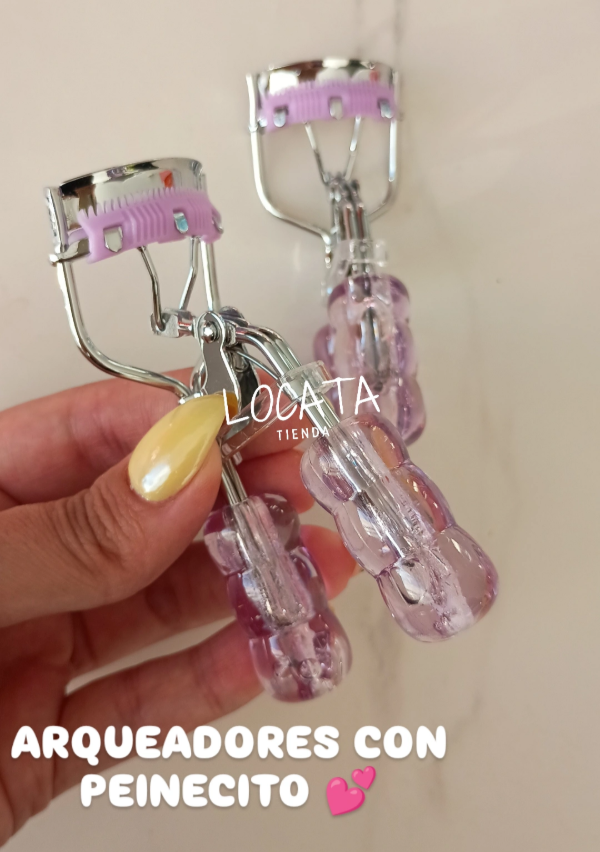 Producto - ARQUEADORES CHUPETIN CON PEINECITO SEPARADOR DE PESTAÑAS - 0