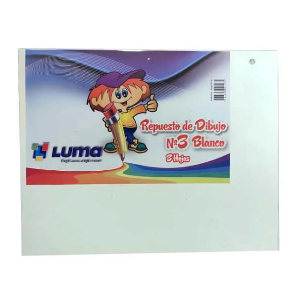 Producto - REPUESTO LUMA PARA DIBUJO N3 X8